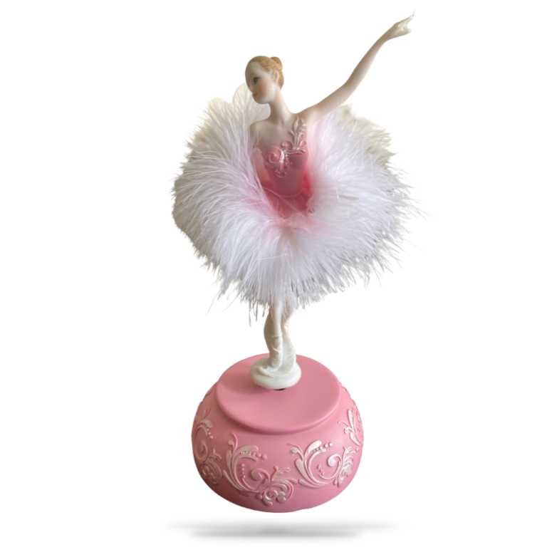 Ballerina Muziekdoosje Roze