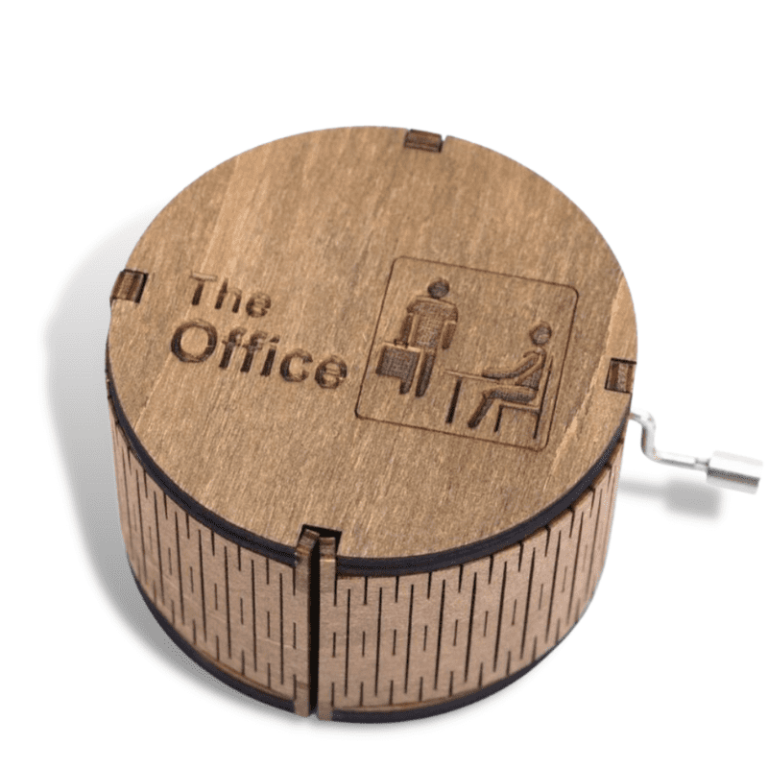 The Office Muziekdoosje Hout